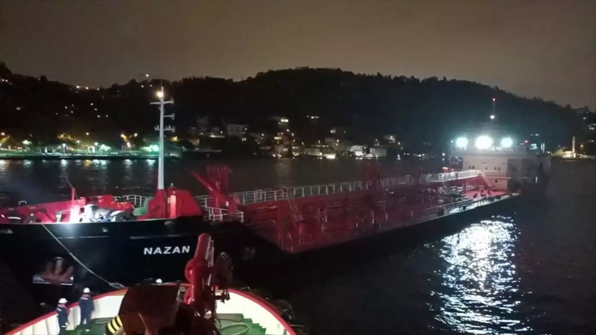 Boğaz\'da Tanker Arızası, Gemi Trafiği Askıya Alındı