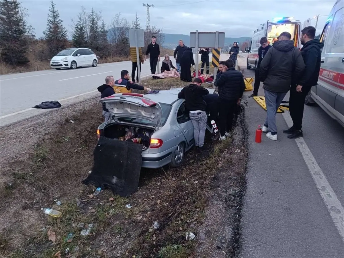 Eskipazar\'da Trafik Kazası: 1 Ölü, 3 Yaralı