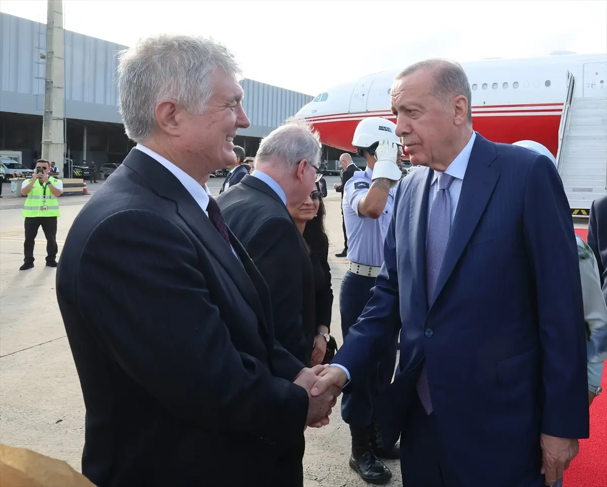 Cumhurbaşkanı Erdoğan, G20 Liderler Zirvesi için Brezilya\'ya geldi