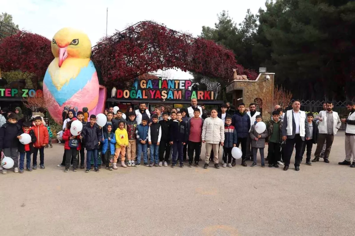 Yetim Çocuklar Gaziantep\'te Eğlendi