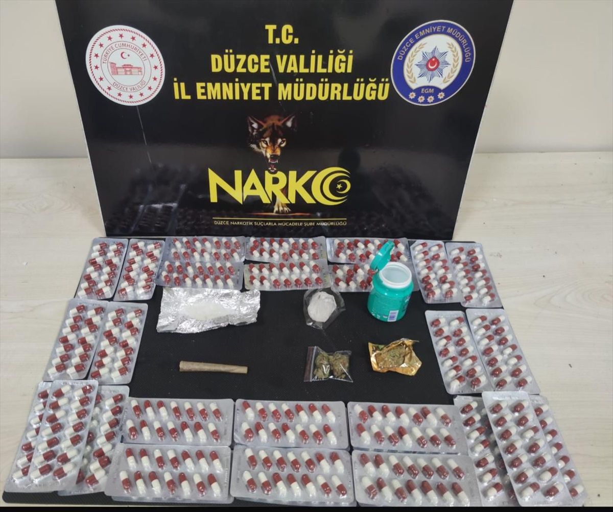 Düzce\'de Uyuşturucu Operasyonu: Bir Zanlı Tutuklandı