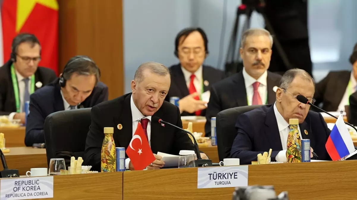 Erdoğan\'dan G20 Zirvesi\'nde Gazze çağrısı: Derhal kalıcı ateşkes sağlanmalı