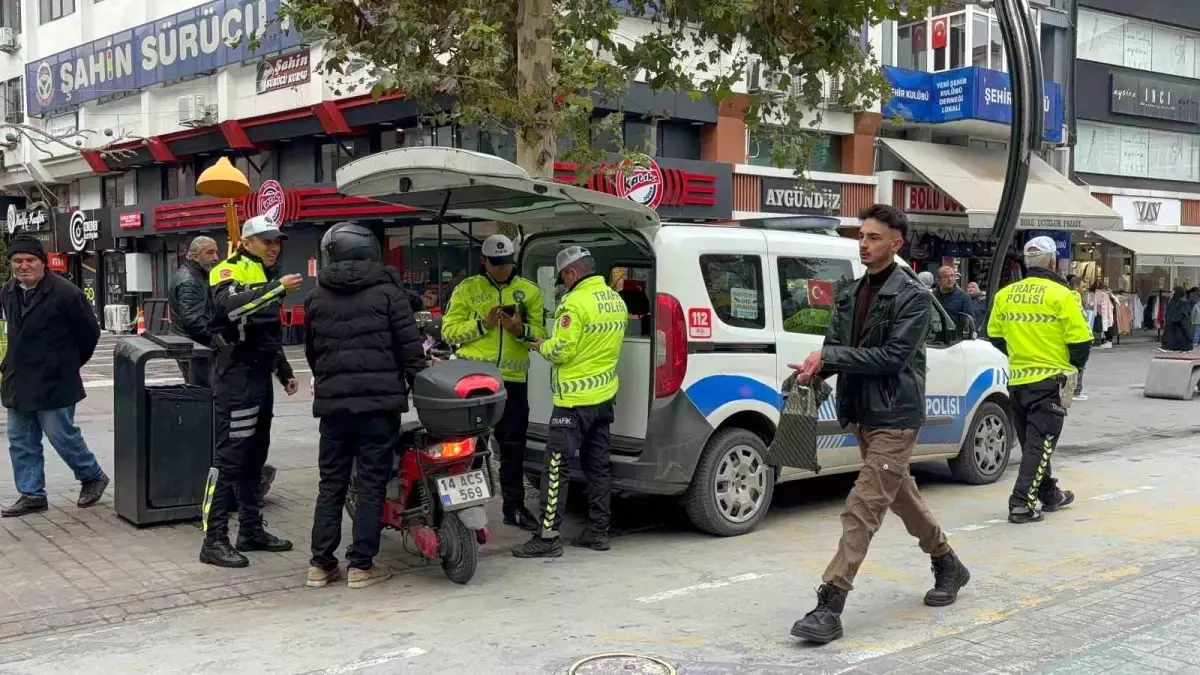 Bolu\'da Motosiklet Yasaklarına Cezalar