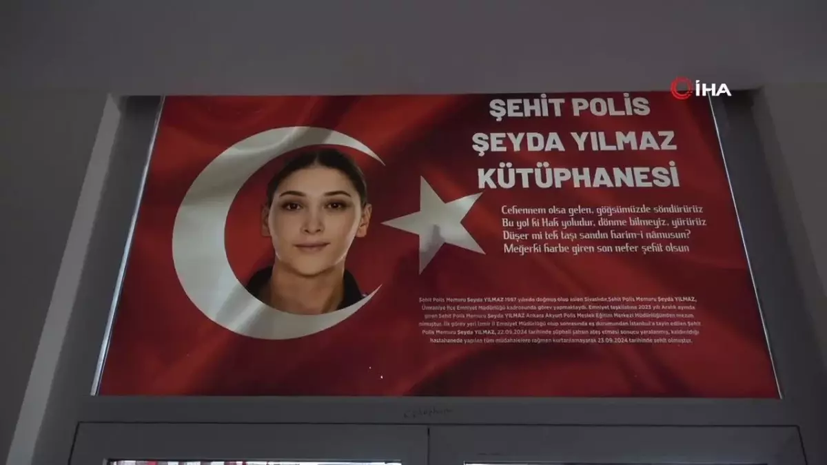 Ağrı\'da Şehit Polis Şeyda Yılmaz Kütüphanesi açılışı gerçekleştirildi