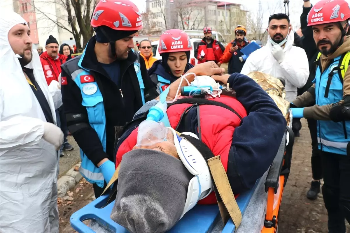 Ağrı\'da Afet Tatbikatı Gerçekleştirildi