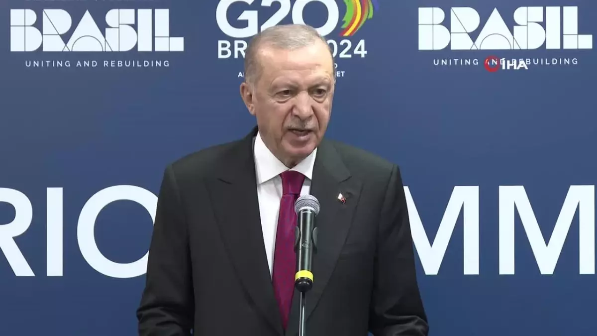 Cumhurbaşkanı Erdoğan: "BM Güvenlik Konseyi iflas etti"