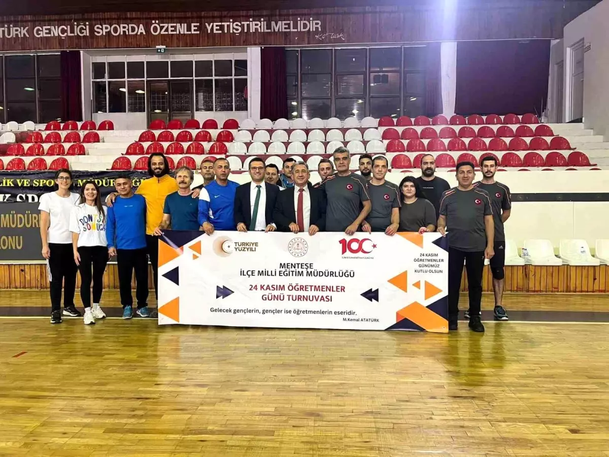 Muğla\'da Öğretmenler Günü Voleybol Turnuvası Başladı