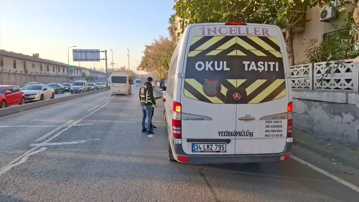 İstanbul\'da Öğrenci Servislerine Denetim