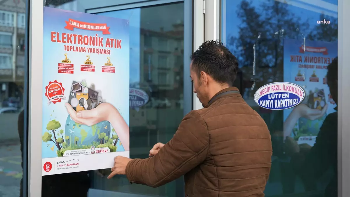 Keçiören\'de Elektronik Atık Toplama Yarışması Başlatıldı