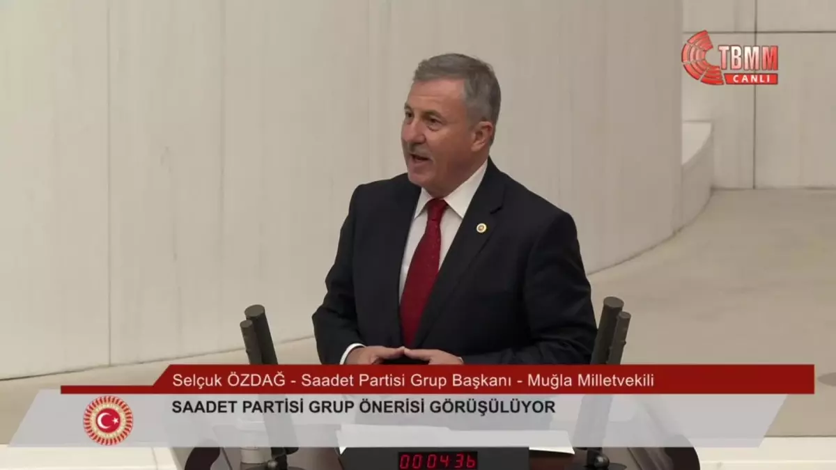 Saadet Partisi\'nin "Belediyelerin Kamu Harcamaları Araştırılsın" Önerisi AKP ve MHP Milletvekilleri Tarafından Reddedildi