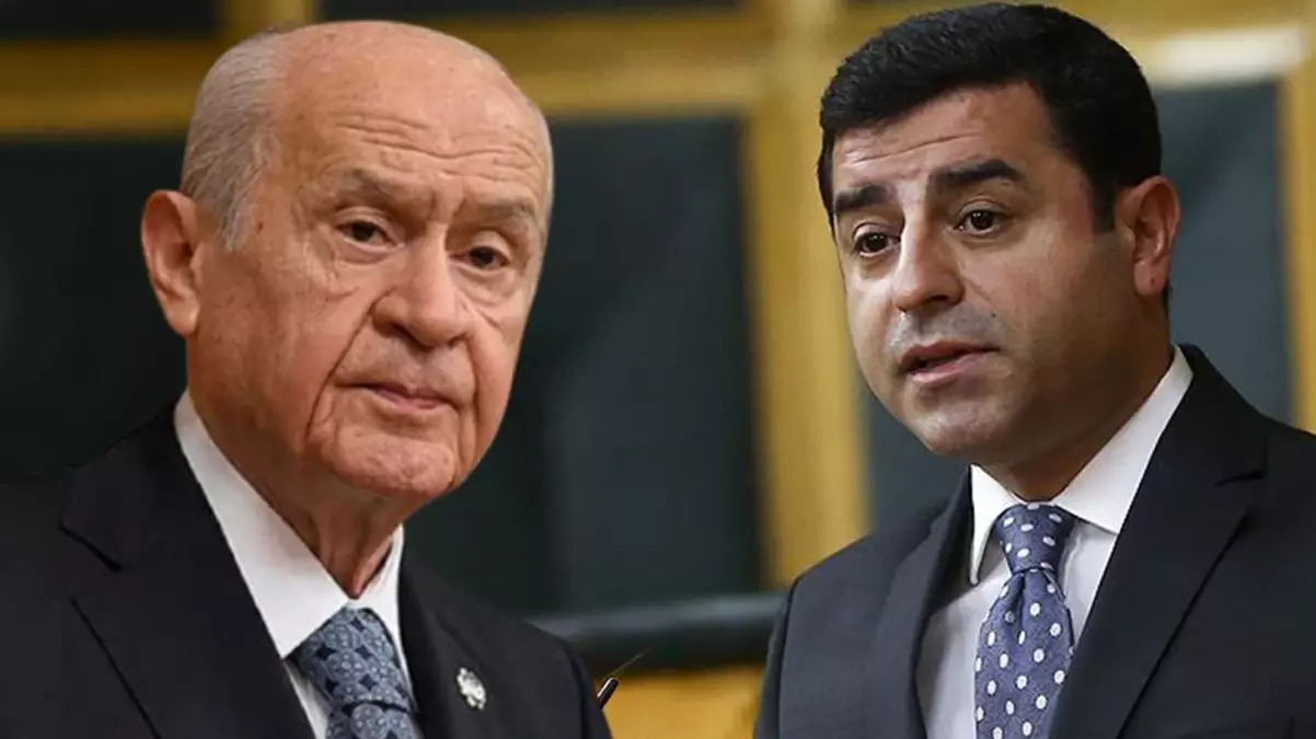 Selahattin Demirtaş\'tan Bahçeli\'ye \'\'Öcalan\'\' mesajı: İlk önce beni serbest bırakın