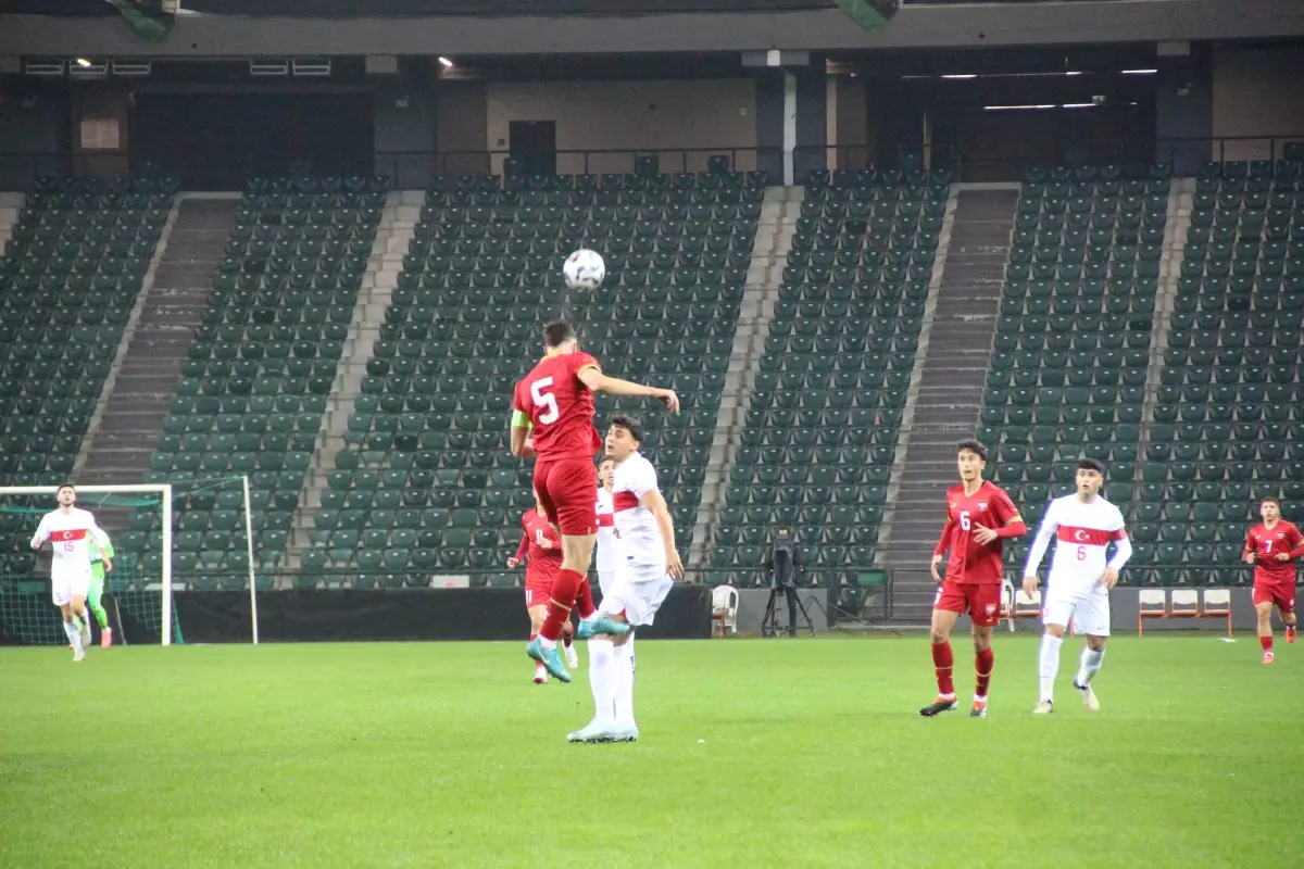 Türkiye U21, Sırbistan U21\'e 2-1 Yenildi