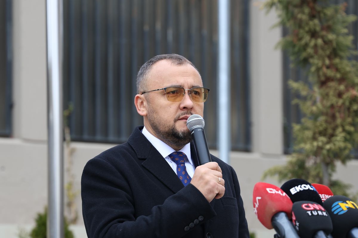 Ukrayna-Rusya Savaşının Bininci Günü İçin Anma Töreni Düzenlendi