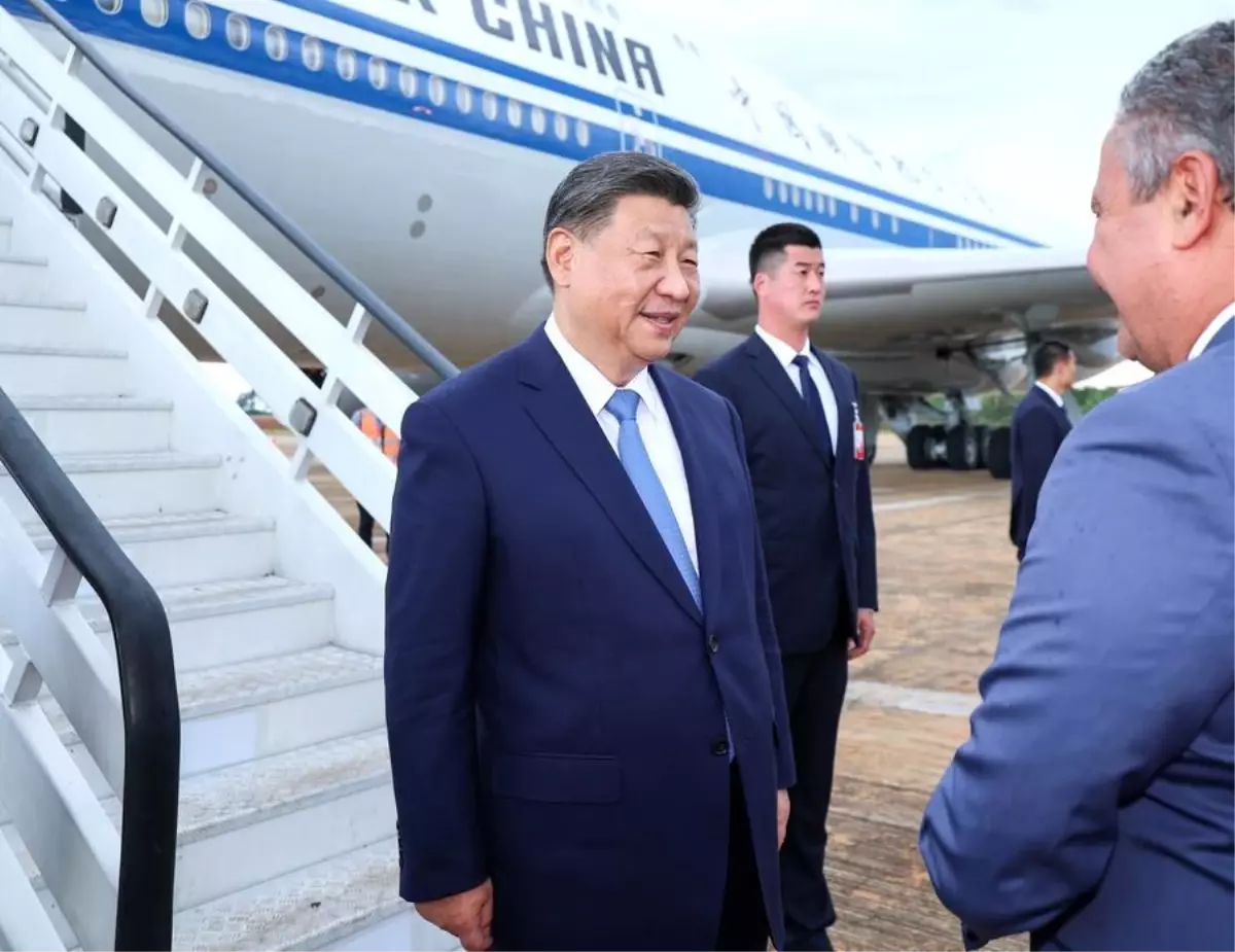 Xi Jinping Brezilya\'ya Resmi Ziyaret Gerçekleştirdi