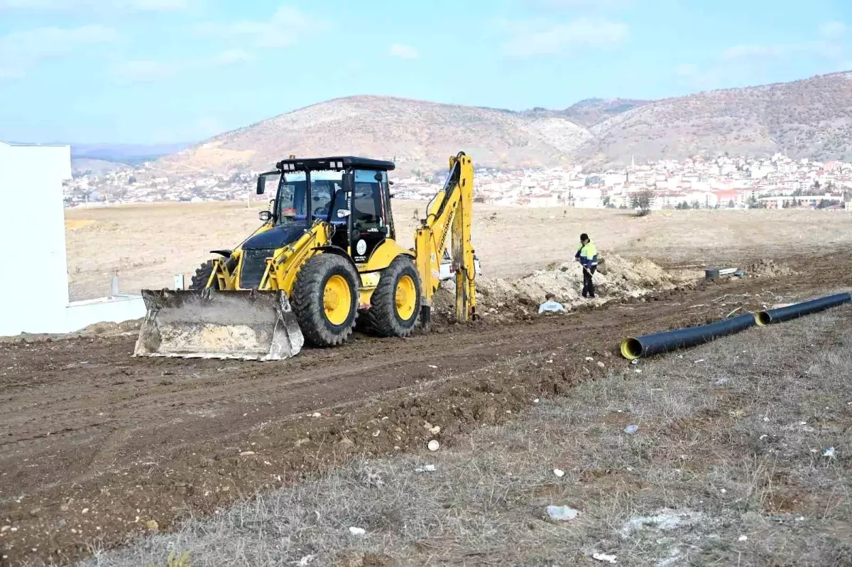 Bozüyük\'te Altyapı Çalışmaları Hız Kesmeden Devam Ediyor