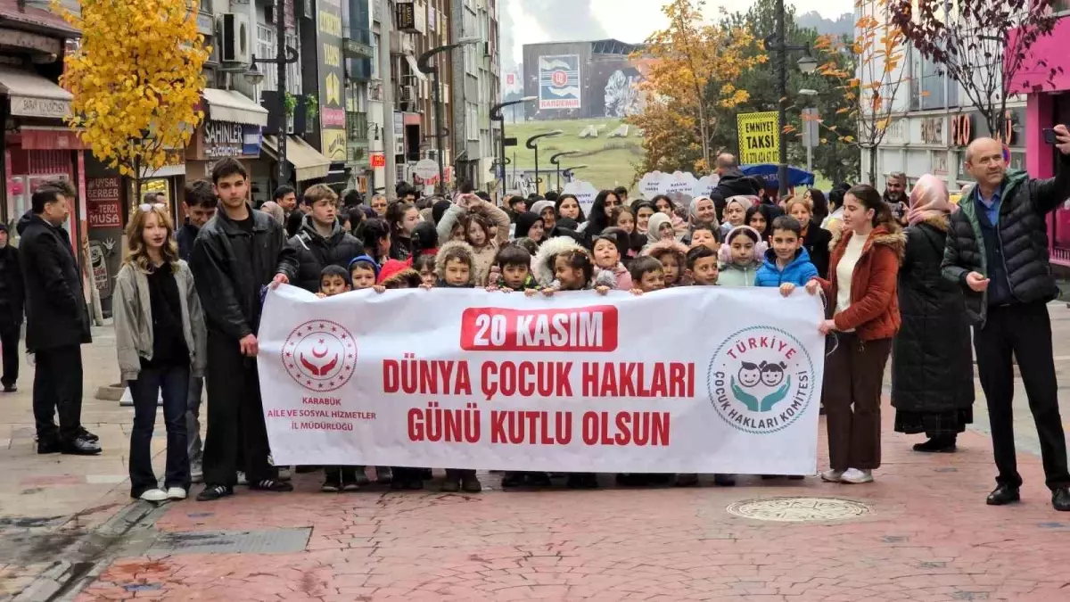 Karabük\'te Çocuk Hakları Günü Etkinliği