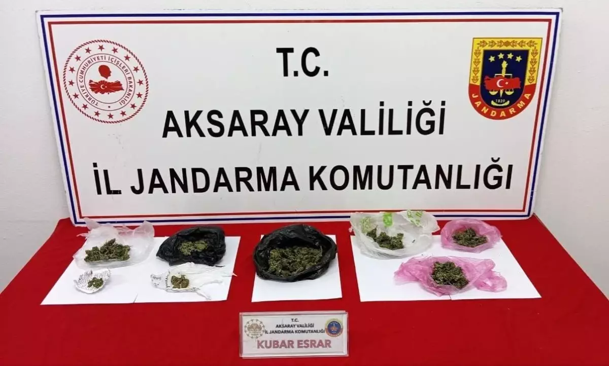 Aksaray\'da Uyuşturucu Operasyonu: 2 Tutuklama