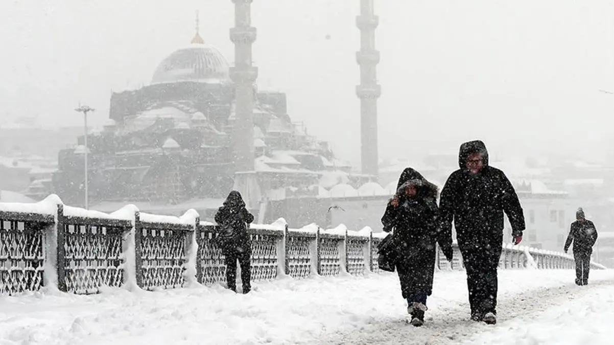 İstanbul\'da kar yağışı için tarih verildi