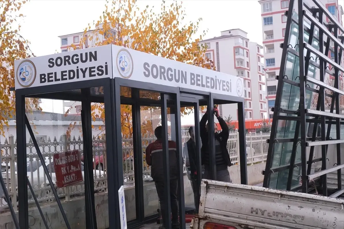 Sorgun\'da Akıllı Durak Dönemi