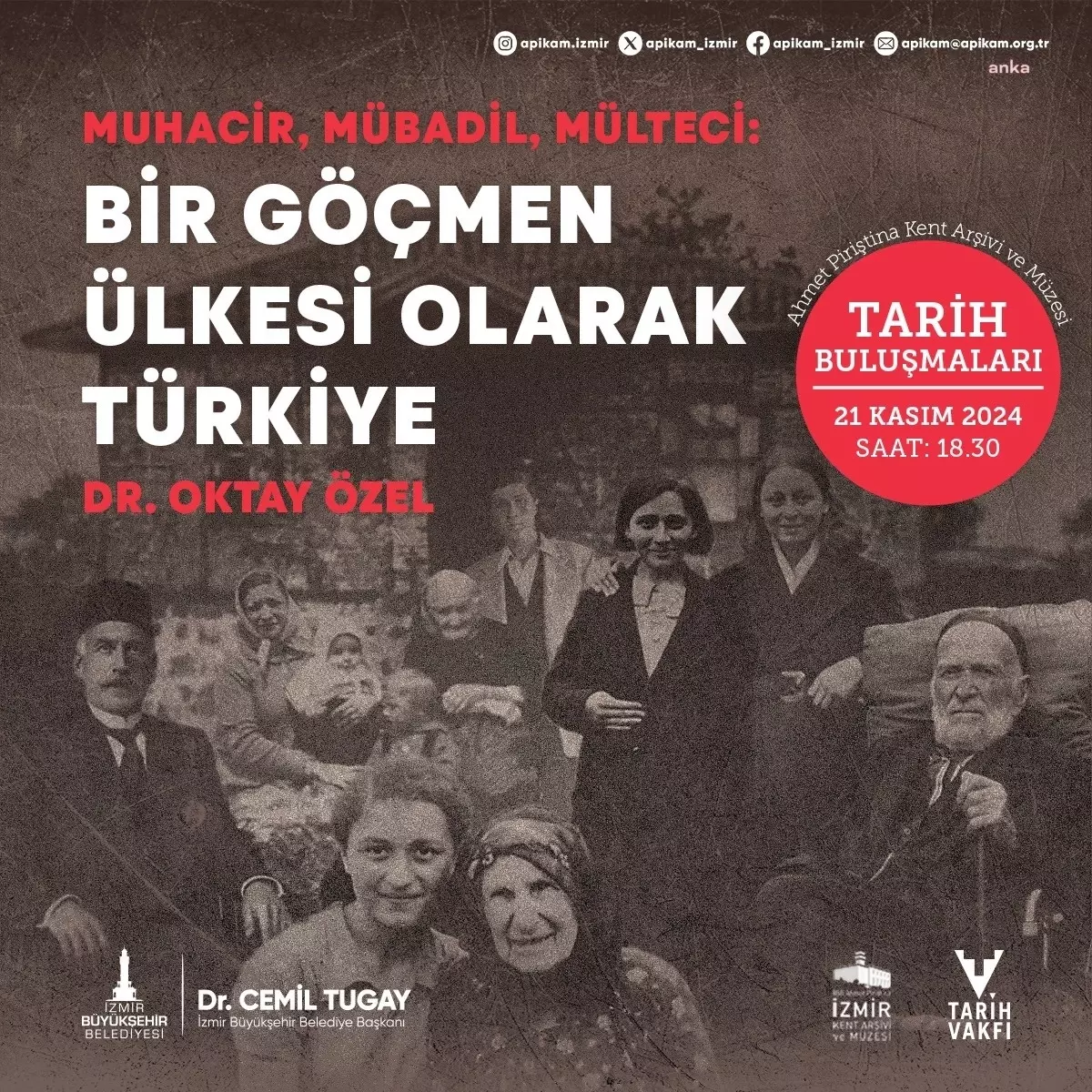 Tarih Buluşmaları: Dr. Oktay Özel Türkiye\'nin Göç Tarihini Anlatacak