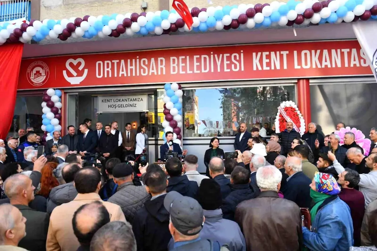 Trabzon\'da ikinci kent lokantası İnönü mahallesinde açıldı