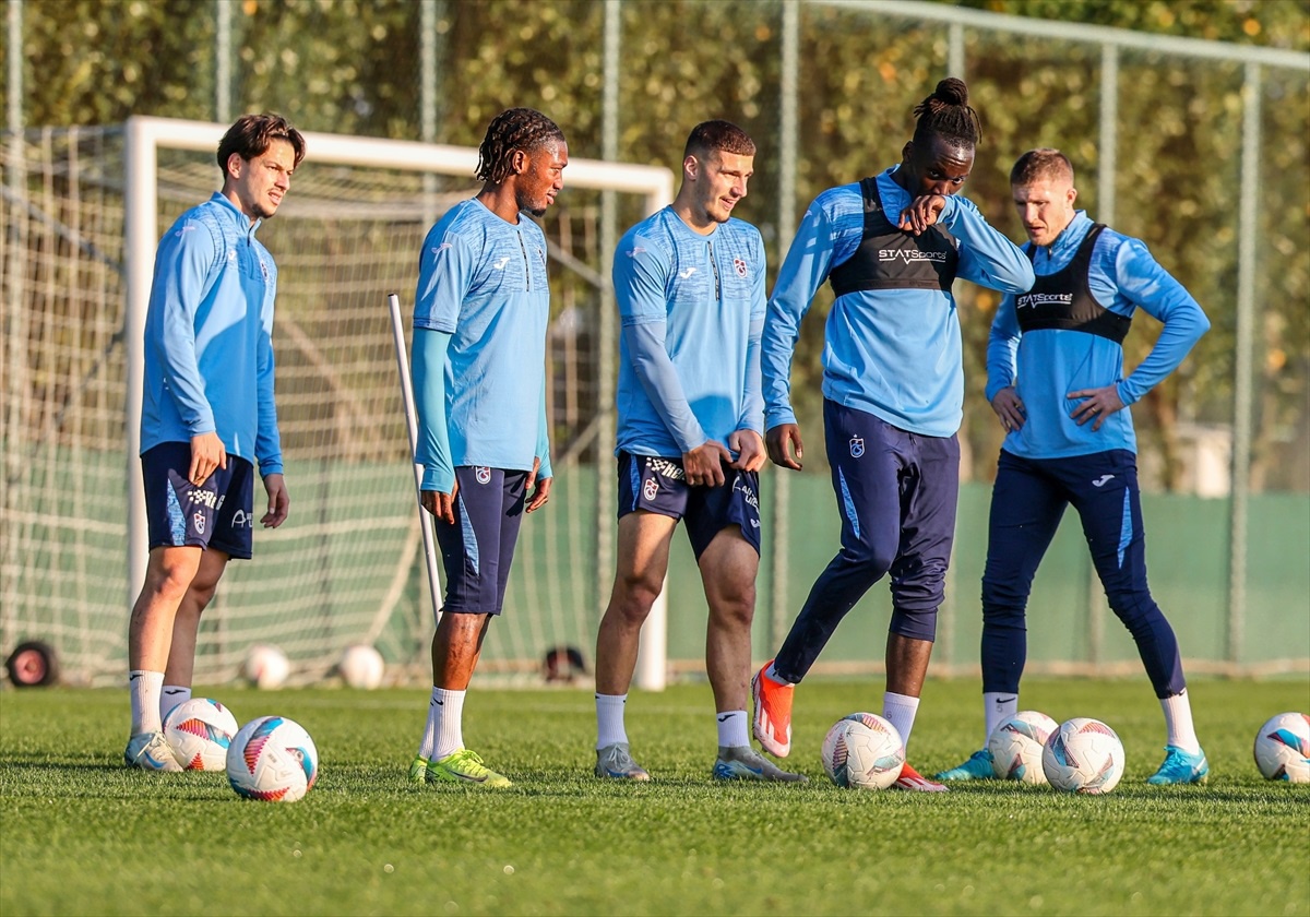 Trabzonspor, Adana Demirspor Maçı Hazırlıklarına Devam Ediyor
