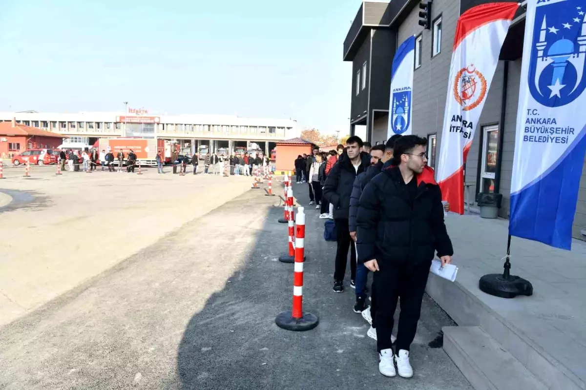 Ankara İtfaiyesi 300 Yeni Memur Alıyor