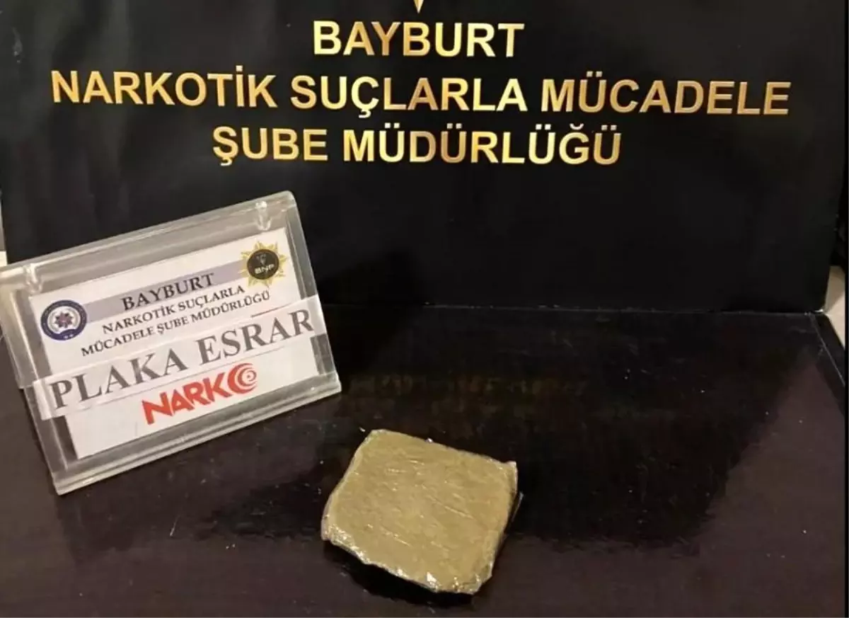 Bayburt\'ta Uyuşturucu Operasyonu