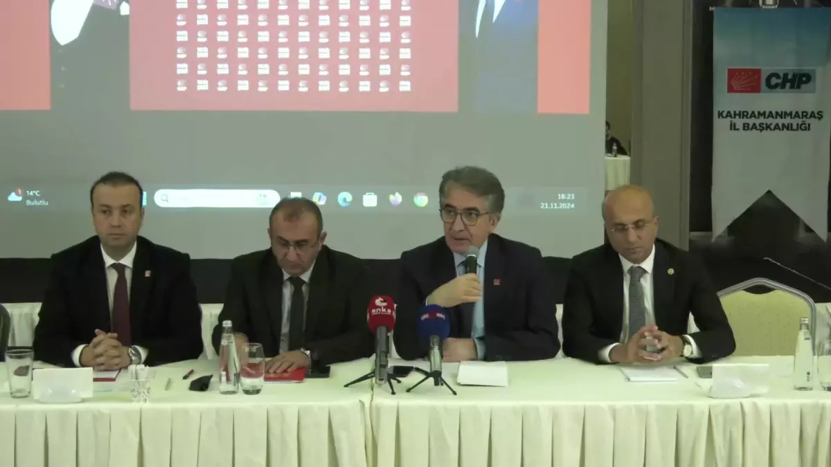 CHP Ekonomi Turu Kahramanmaraş\'ta Devam Ediyor