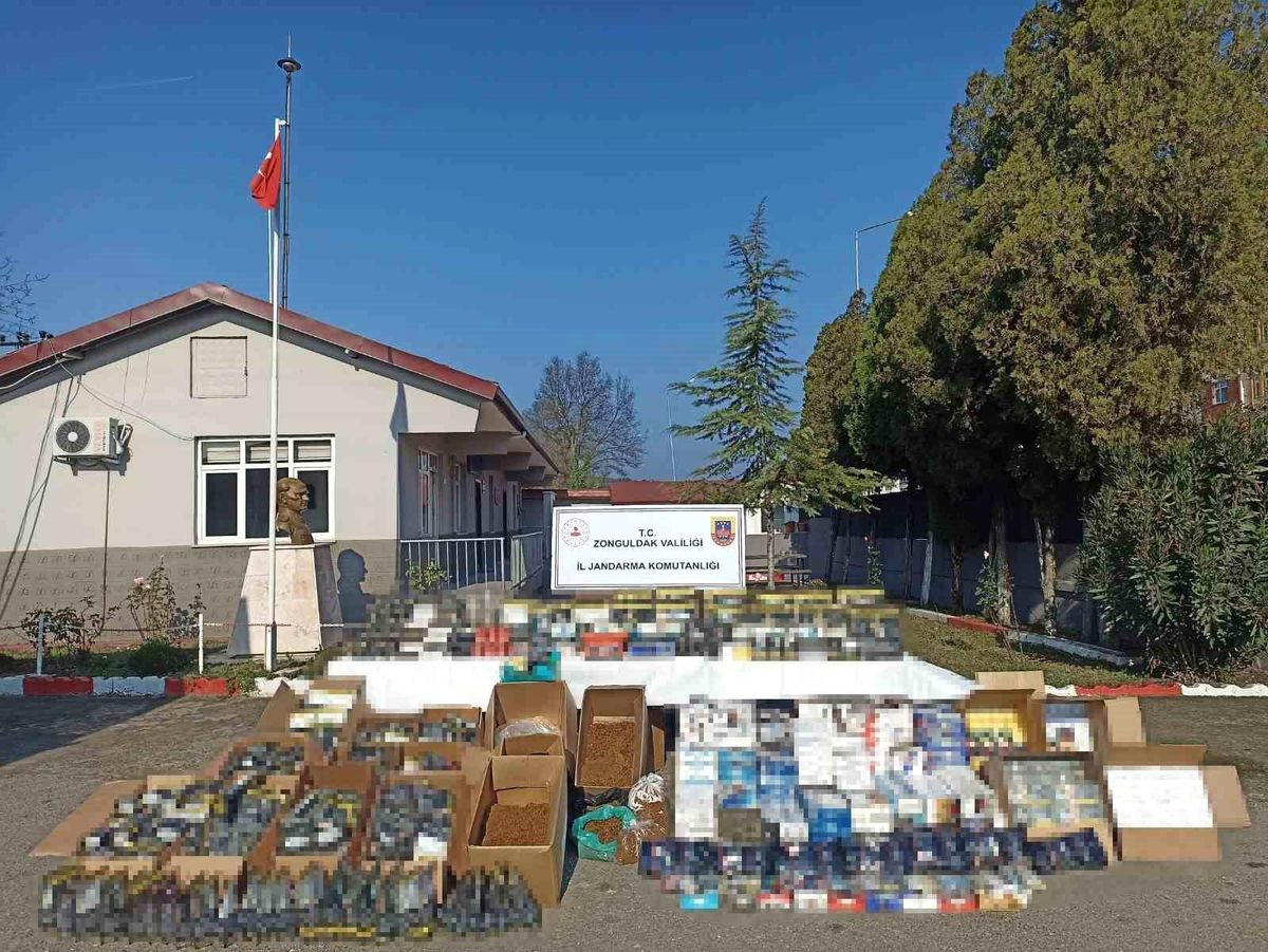 Zonguldak\'ta Tütün Operasyonu