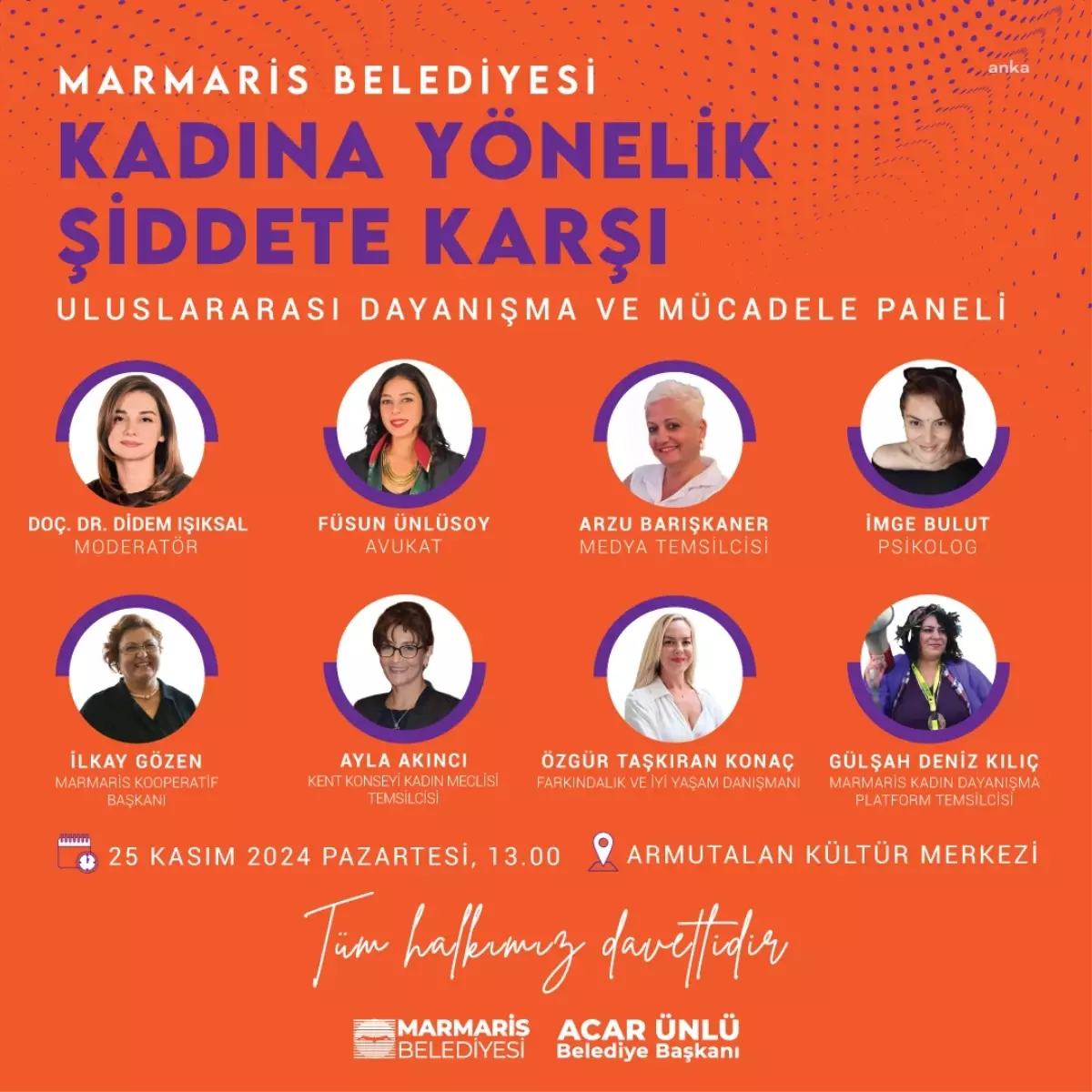 Marmaris\'te Kadına Yönelik Şiddete Karşı Panel Düzenlenecek