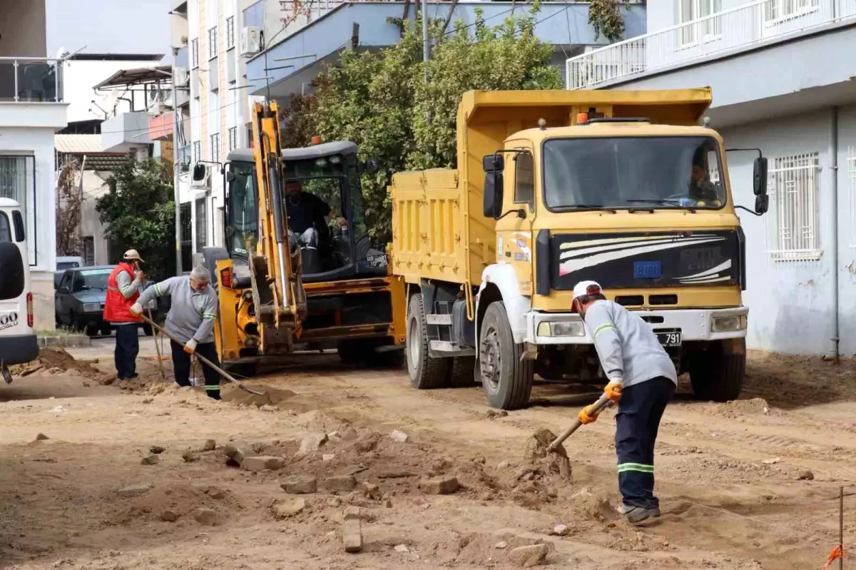 Nazilli Belediyesi Yeni Yol Çalışmalarına Başladı