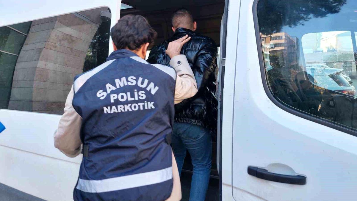 Samsun\'da Uyuşturucu Operasyonu