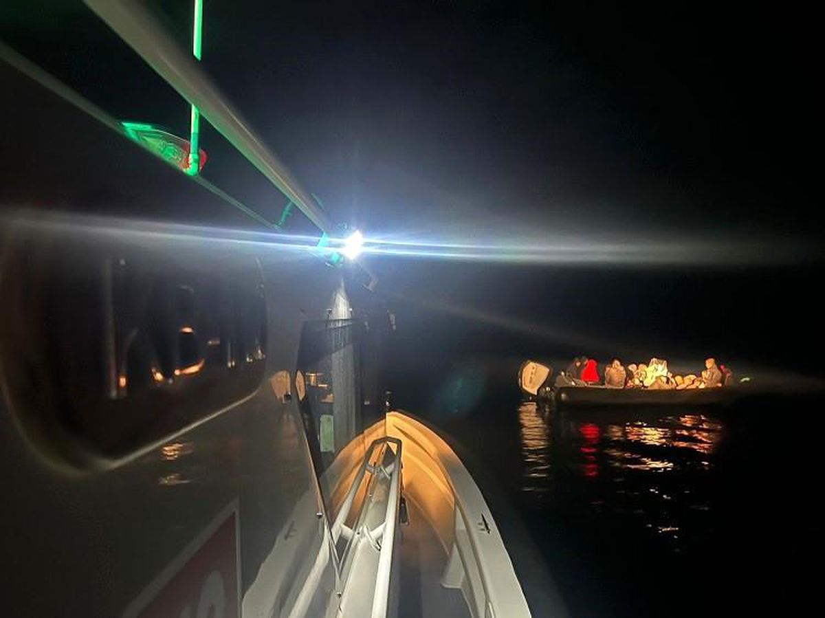 Bodrum\'da 19 Göçmen Kurtarıldı