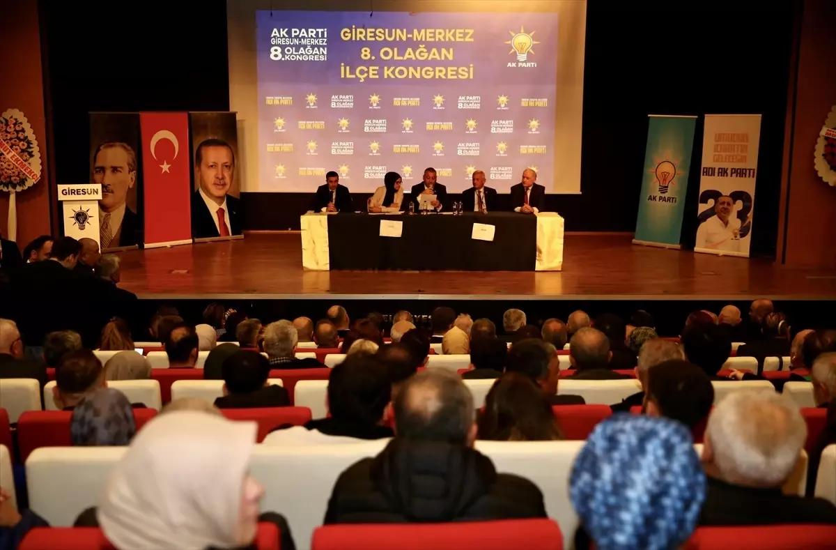 Civelekoğlu, AK Parti Giresun İlçe Başkanlığına Yeniden Seçildi