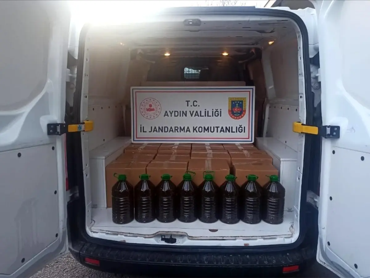 Aydın\'da 3.660 Litre Sahte Zeytinyağı Ele Geçirildi