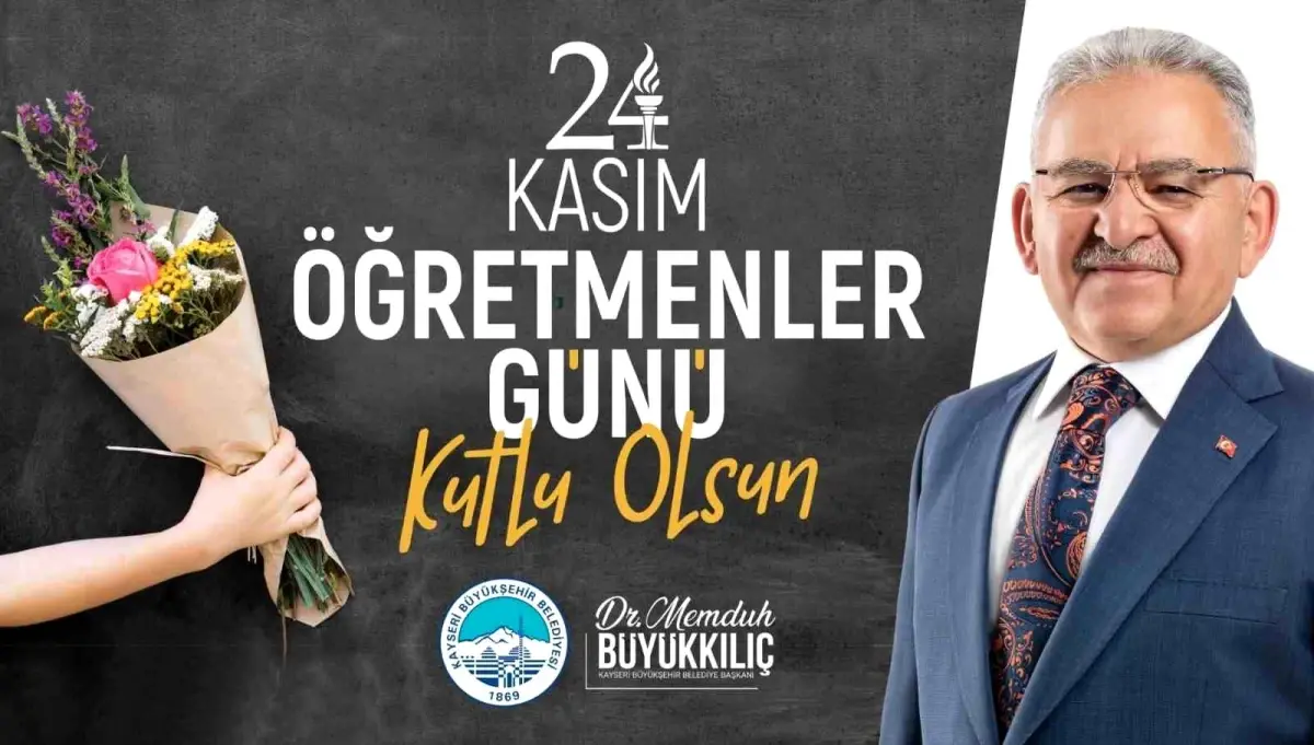 Başkan Büyükkılıç\'tan Öğretmenler Günü Mesajı