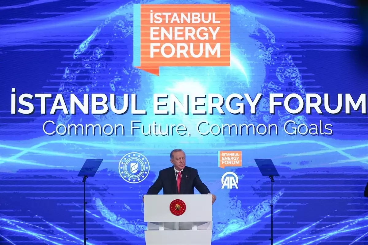 Cumhurbaşkanı Erdoğan, İstanbul Energy Forum\'da konuştu: (2)