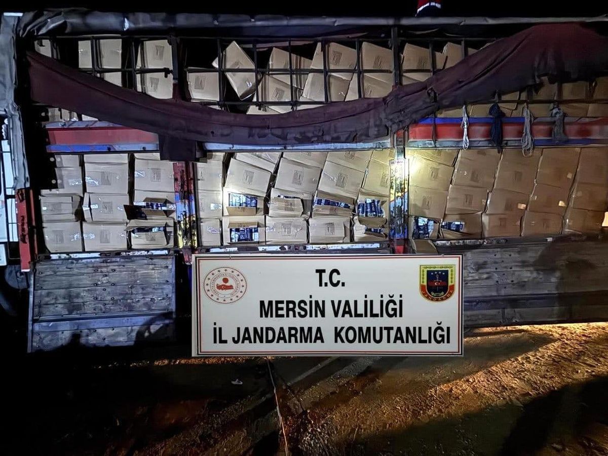 Mersin\'de 5 Ton Kaçak Tütün Ele Geçirildi