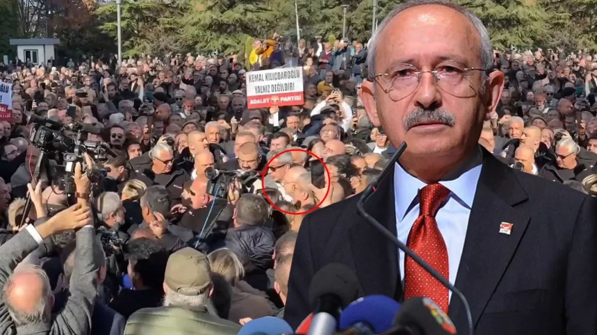 \'\'Safları sıklaştırın\'\' diyen Kılıçdaroğlu\'na adliye önünde coşkulu karşılama