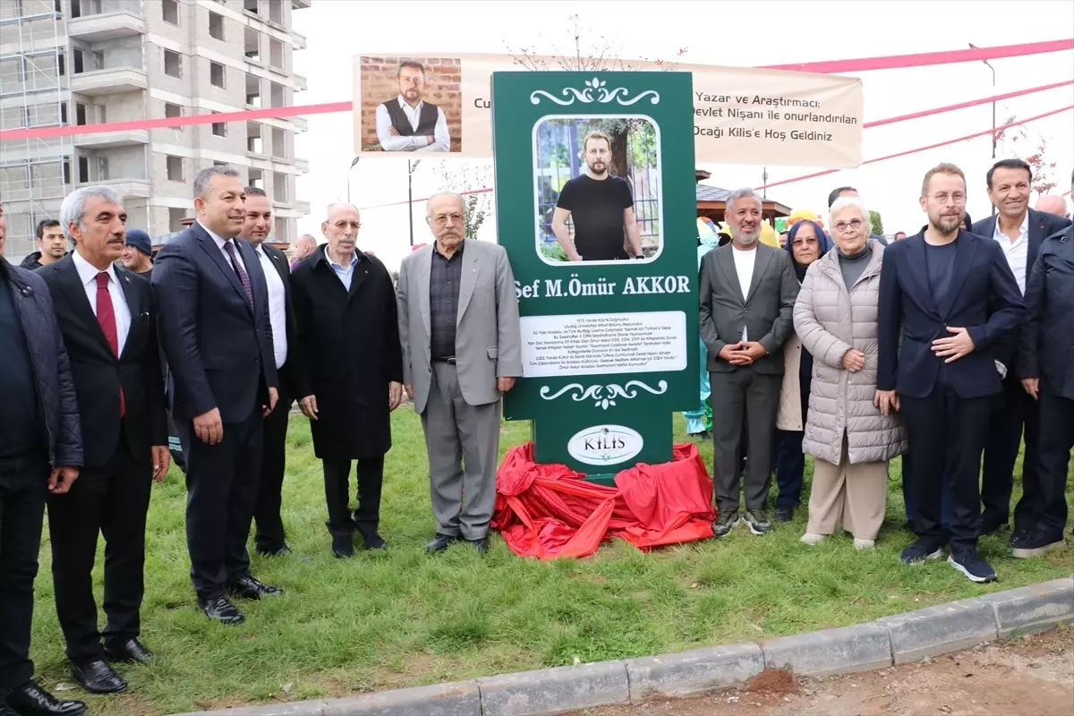 Kilis\'te Ömür Akkor Parkı Açıldı