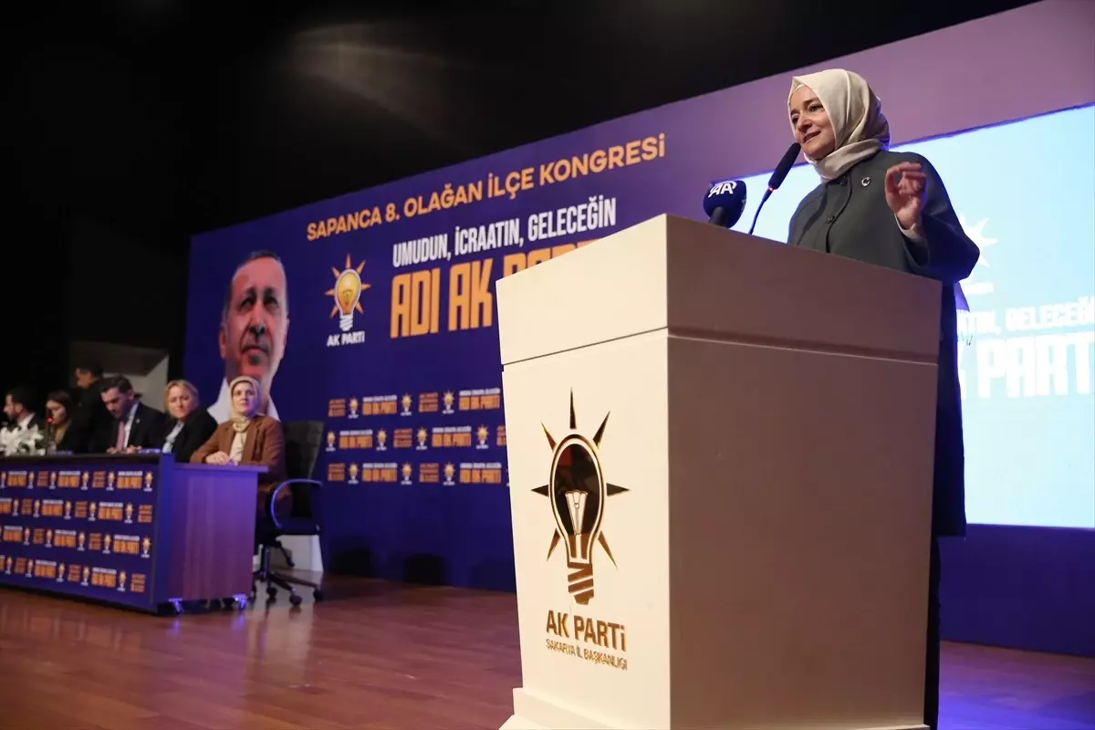 AK Parti Genel Başkan Yardımcısı Kaya, Sakarya\'da partisinin ilçe kongrelerinde konuştu Açıklaması