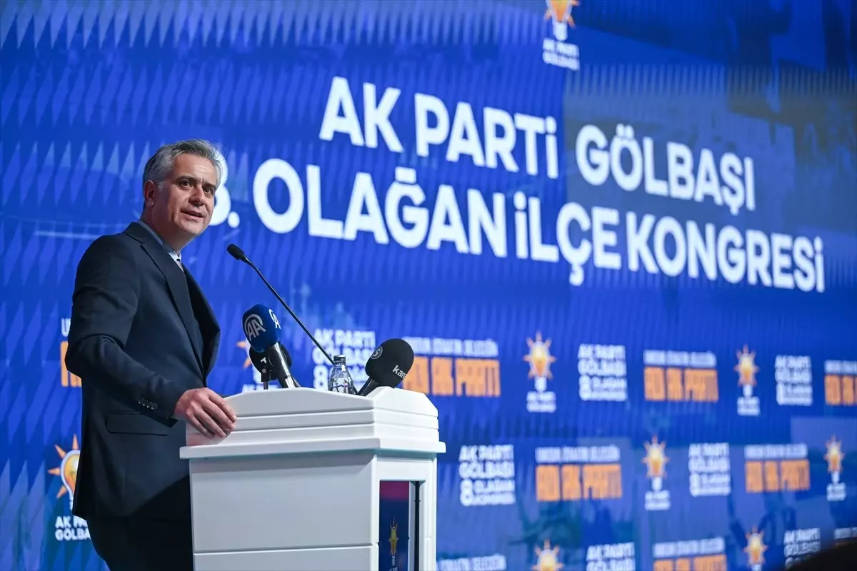 AK Parti Gölbaşı Kongresi Yapıldı