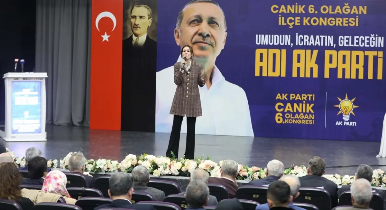 AK Parti\'li Karaaslan, partisinin Canik İlçe Kongresi\'nde konuştu Açıklaması