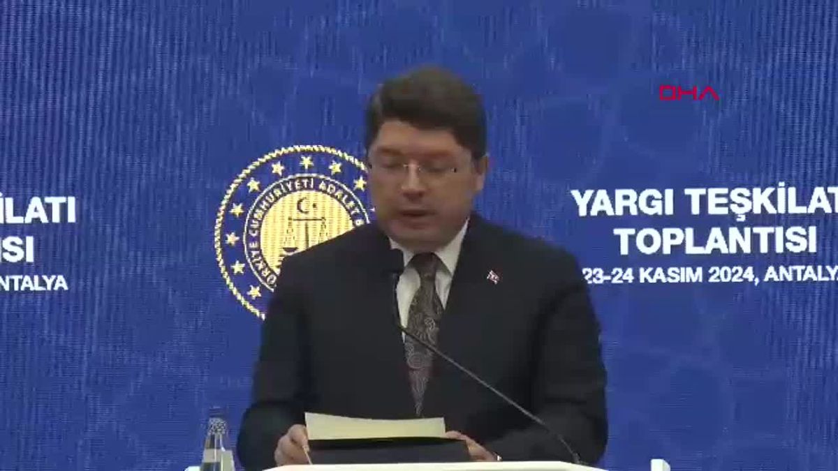 Bakan Tunç: Yargı Reformu Strateji Belgemiz, demokrasimizi ileriye taşıyacak yol haritası olacak (2)