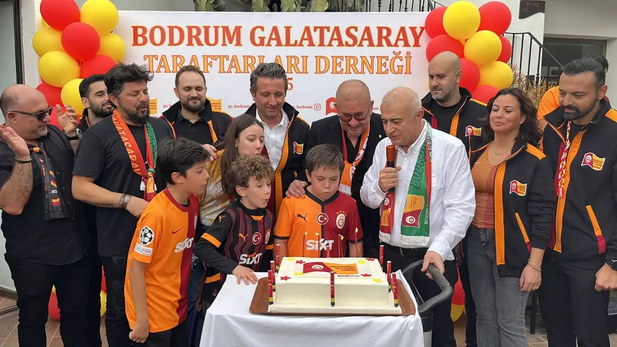 Bodrum\'da Galatasaray Taraftarları Derneği Lokali Açıldı