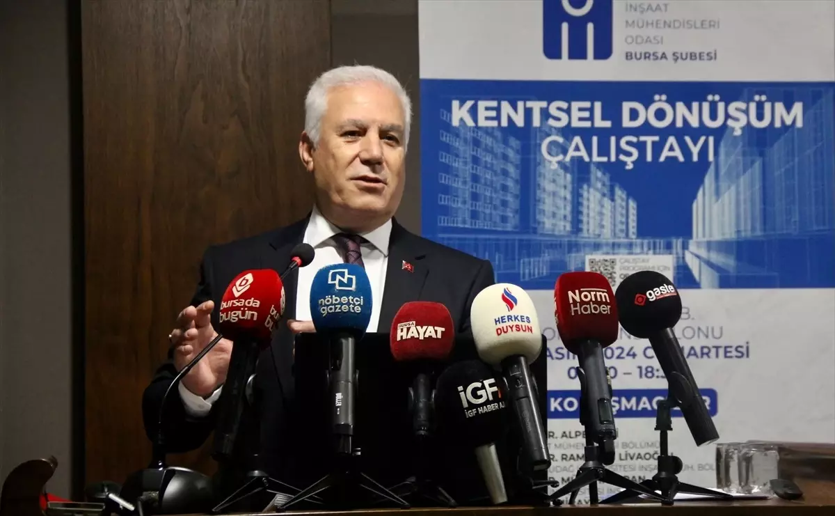 Kentsel Dönüşüm Çalıştayı Bursa\'da Başladı