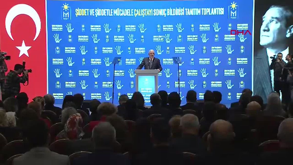 İYİ Parti Lideri Dervişoğlu: Şiddetle Mücadele Etmek İnsanlık Görevidir