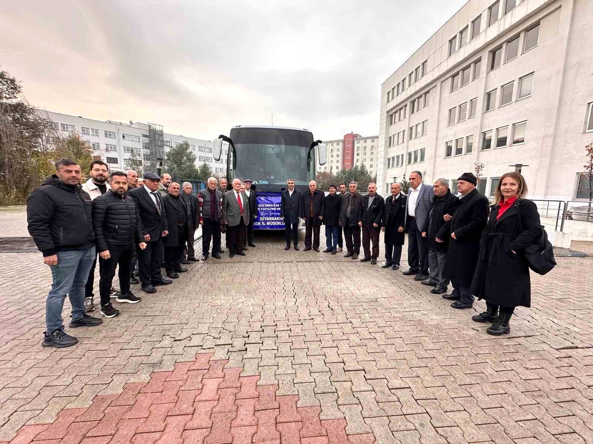 Diyarbakır\'dan 50 Emekliye Ücretsiz Mardin Ziyareti