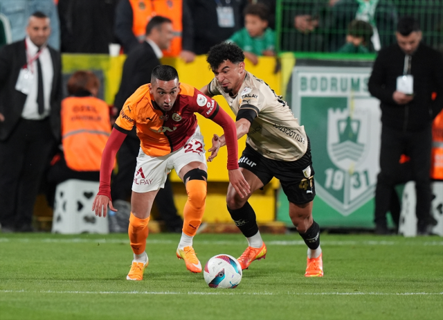 Galatasaray, Bodrum FK'yı deplasmanda 1-0 yendi